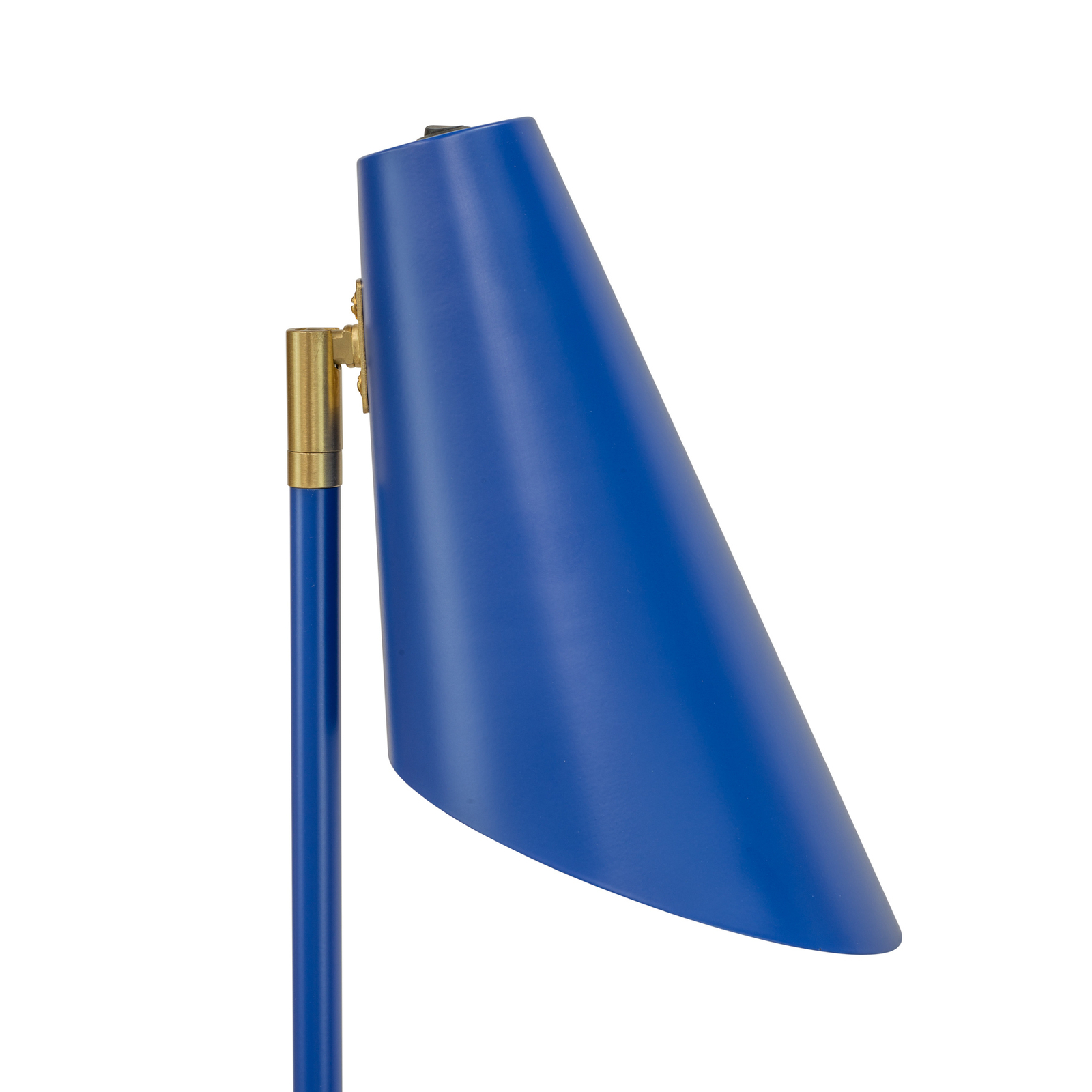 Dyberg Larsen Cale lampe sur pied, bleu foncé