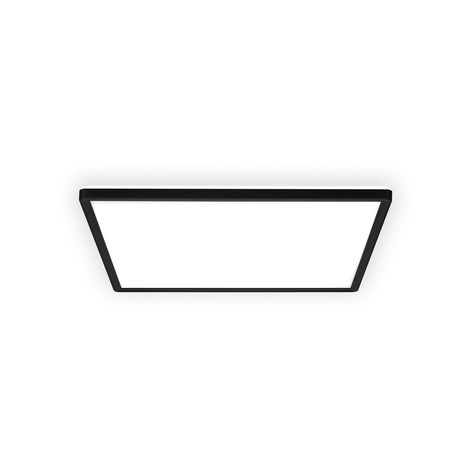 Panel LED Shallow con interruptor de encendido/apagado, 24 x 24 cm, negro, 840