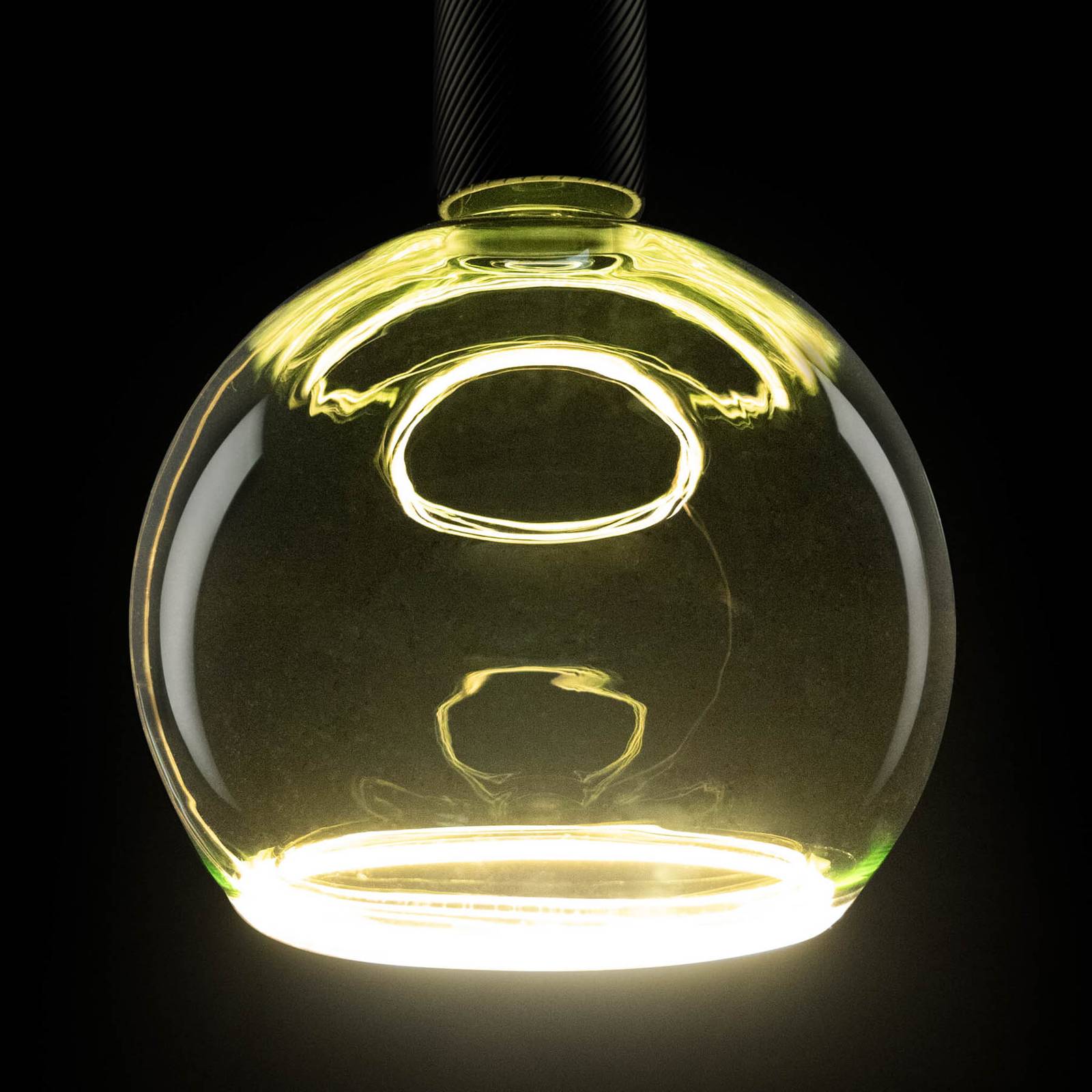 SEGULA Ampoule globe LED Floating E27 vert G200 6 W 922 dim