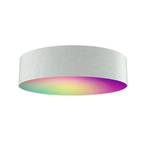 Müller Licht tint LED ceiling light Malea, RGB, CCT, grey