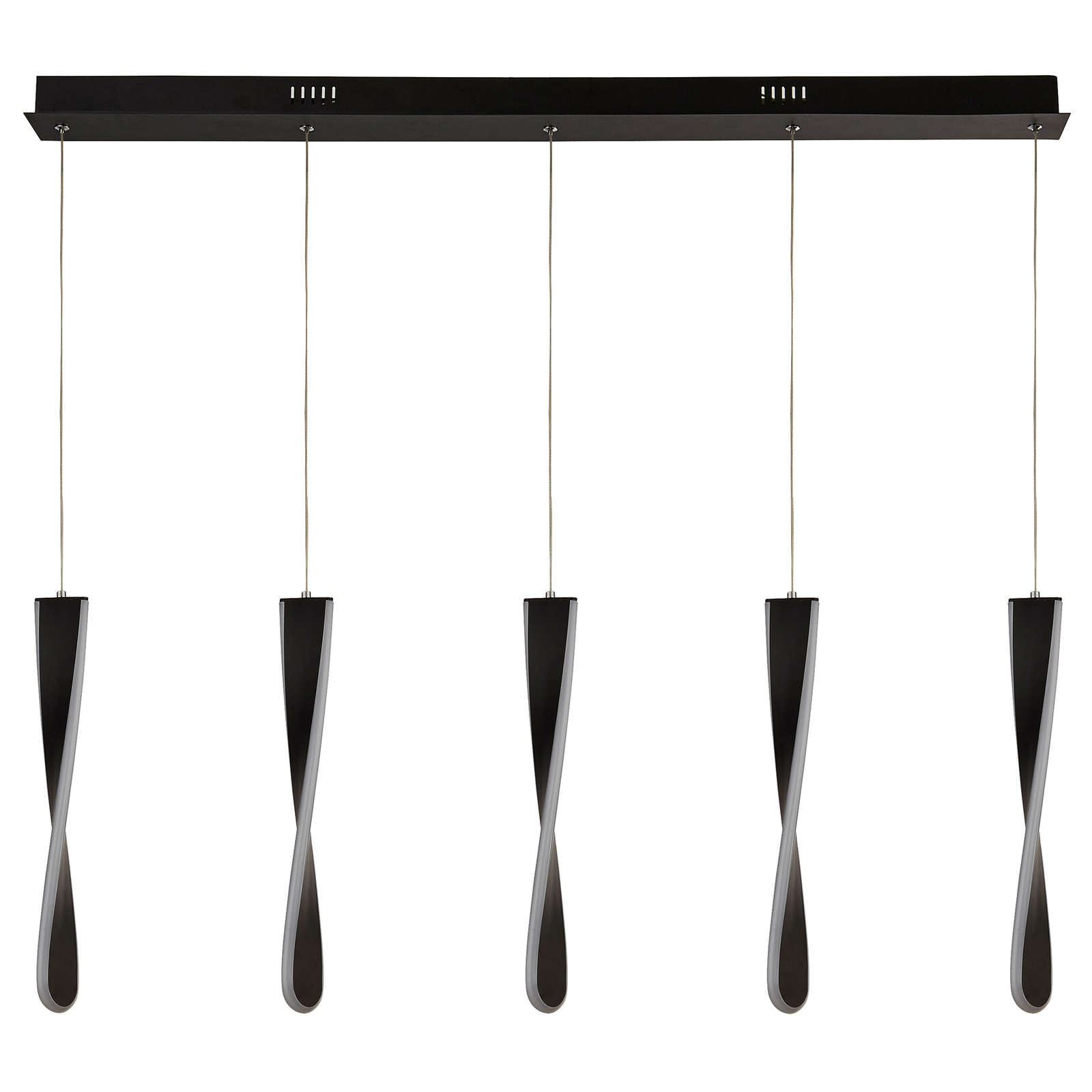 LED hanglamp Paddle, 5-lamps