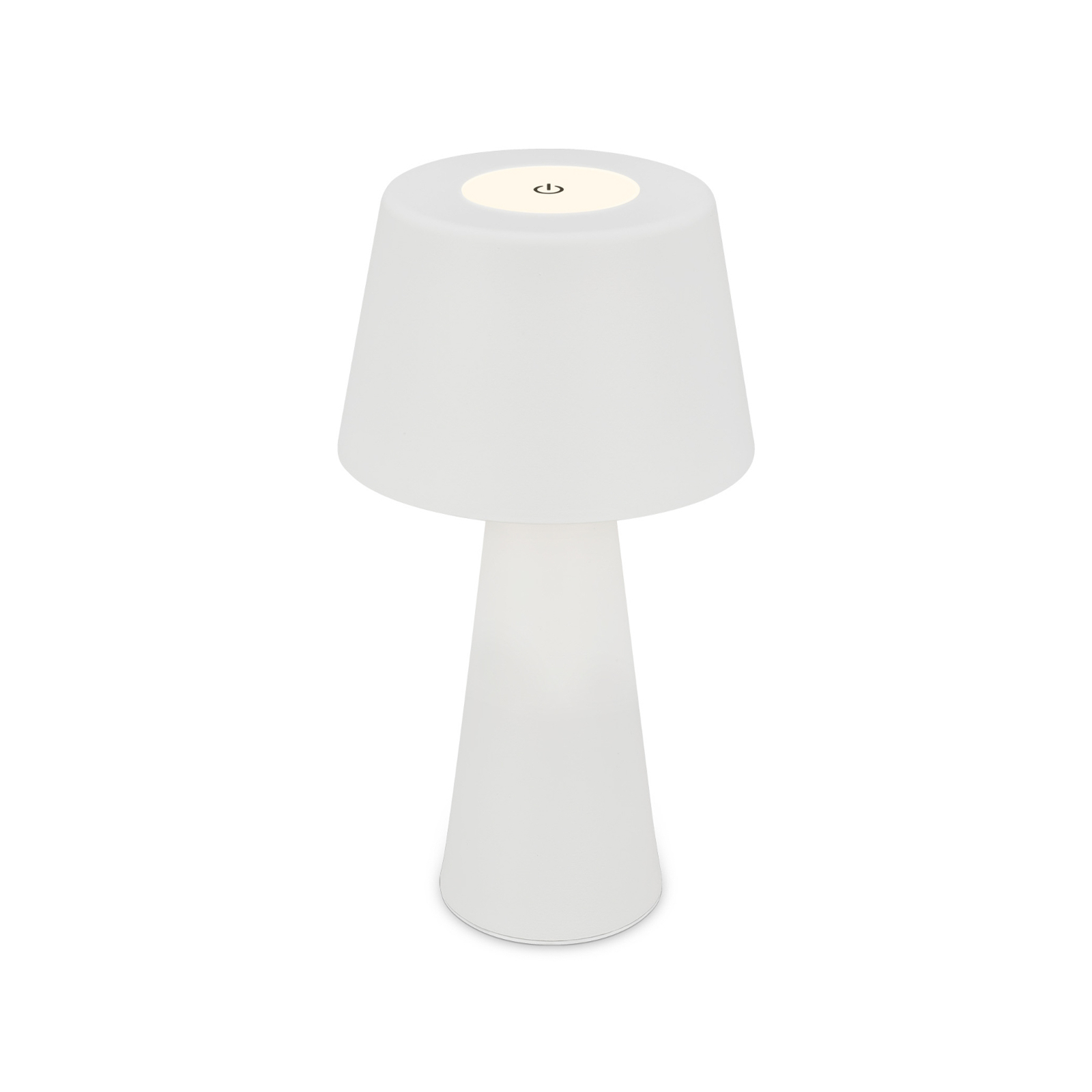 Kihi LED table lamp rechargeable battery, white