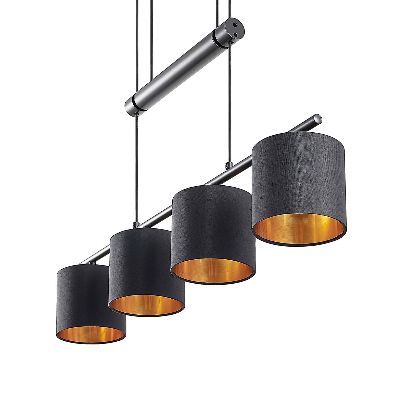 Lampa wisząca Lindby Tembali z regulacją wysokości