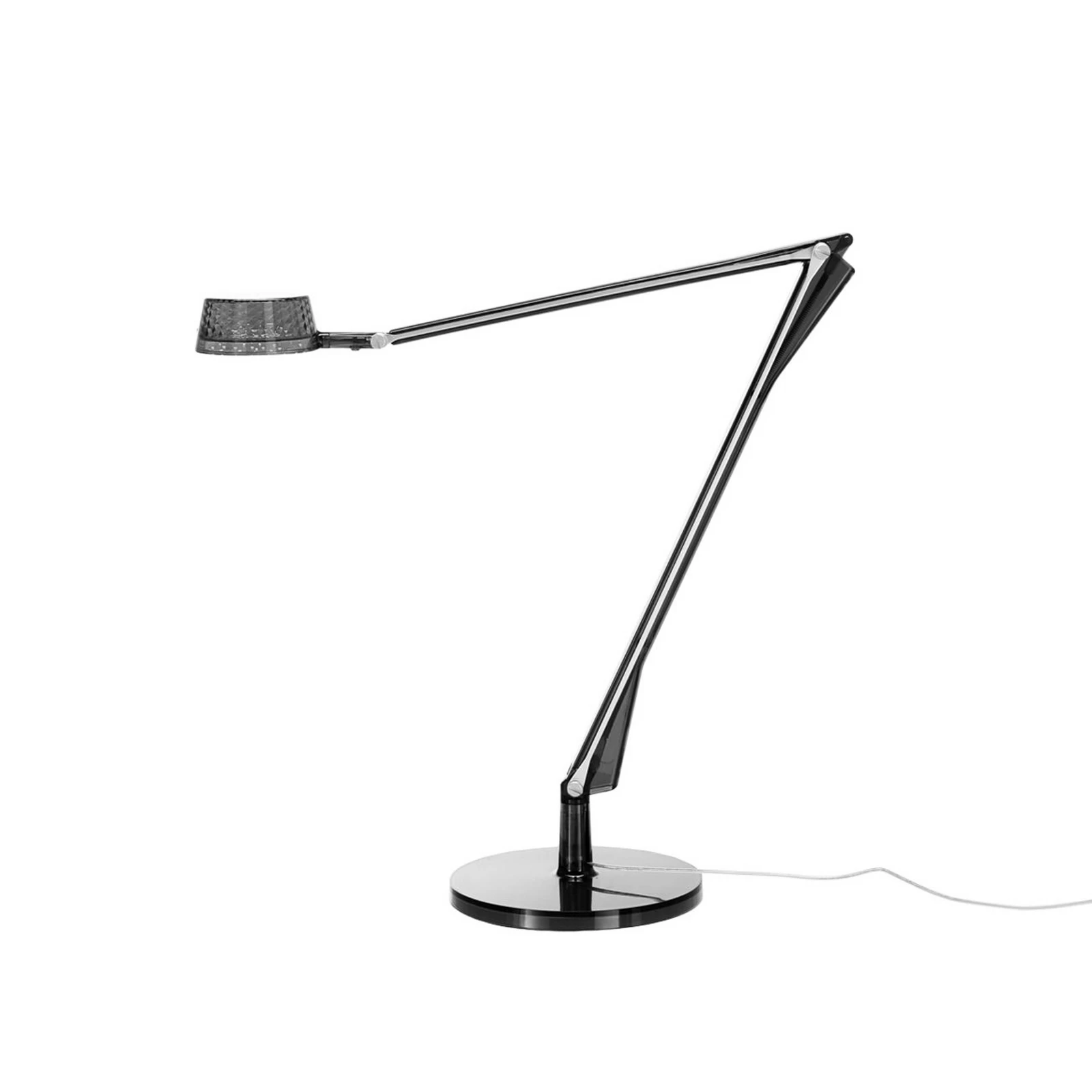 Lampada da tavolo LED Aledin Dec, grigio fumo