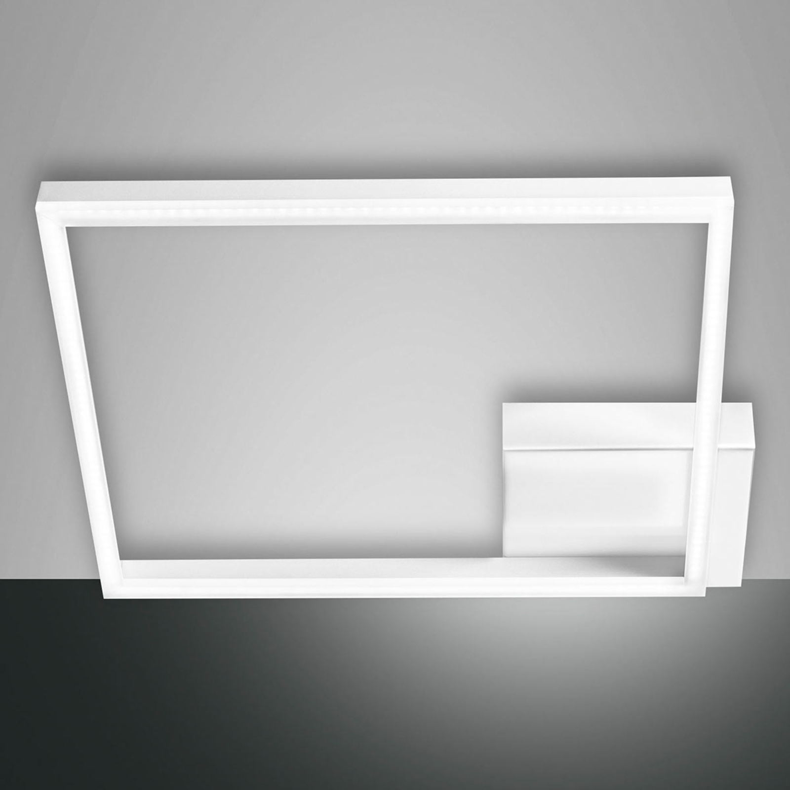 LED-Deckenleuchte Bard 42x42cm 1-fl., weiß