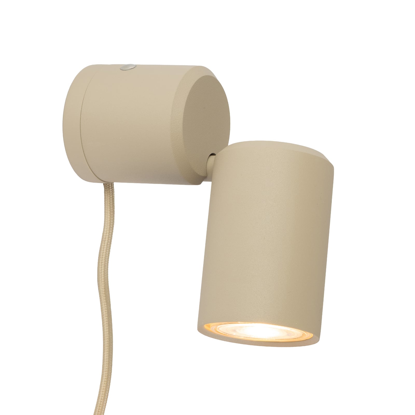 IT'S ABOUT ROMI Applique murale Milan, couleur sable, Ø 6 cm, métal