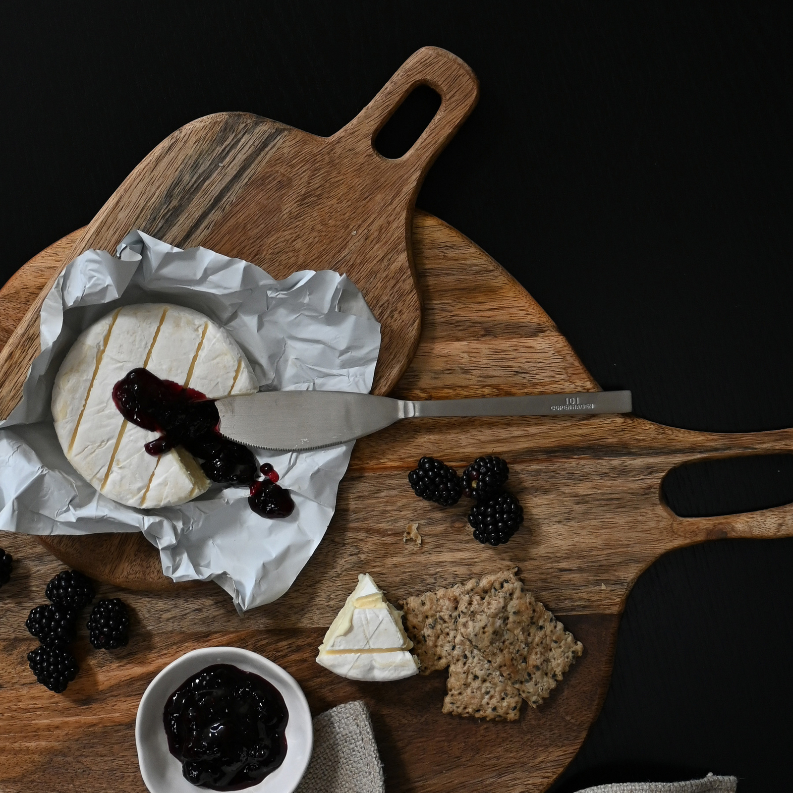 Zestaw 4 noży Kogei, stal, wysokość 22 cm – 101 Copenhagen