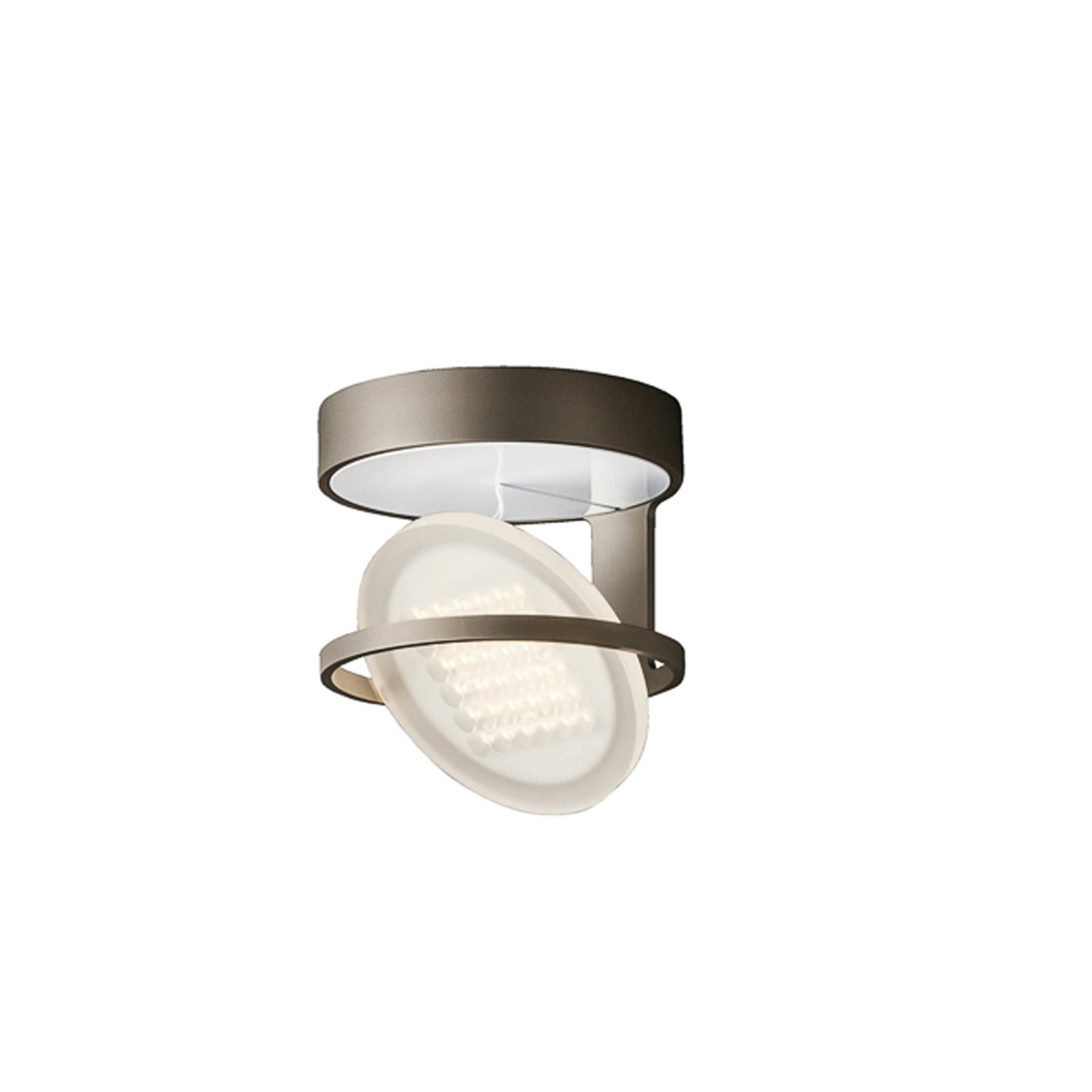 Nimbus Rim R 49 LED lámpa Ø 21cm 927 szürke