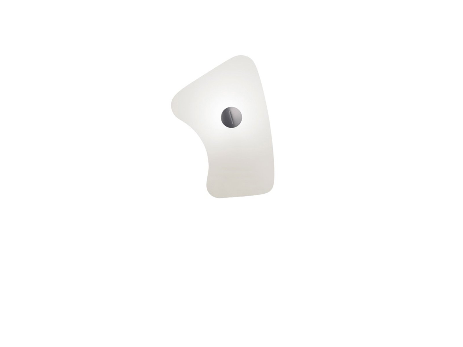 Bit 5/Orbital 5 Pantalla de Vidrio Blanco - Foscarini