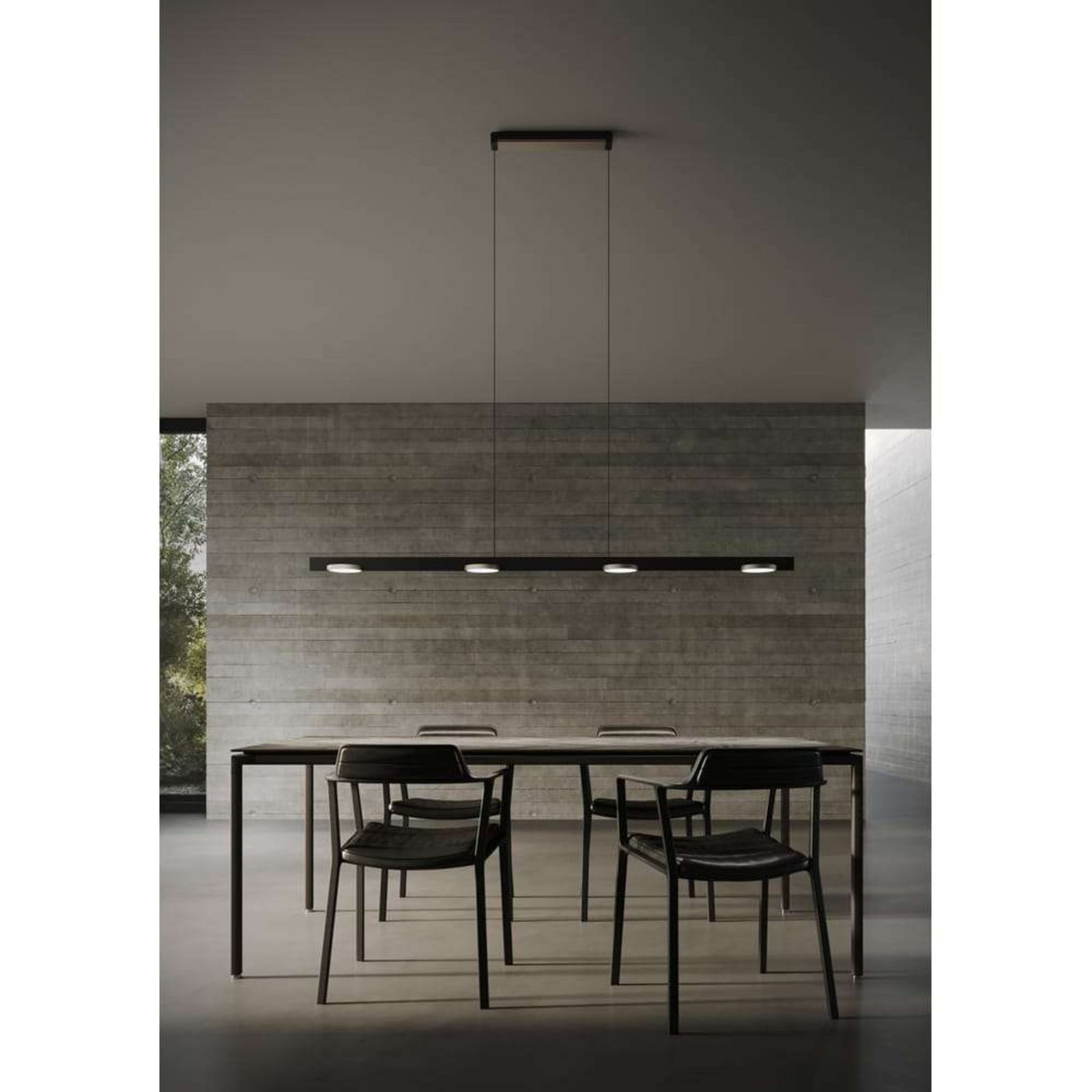 Inlay S1800 Linear hængelampe CCT sort/guld LIGHT-POINT - Spisestue - Aluminium