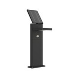 Silvan LED Gartenleuchte H60 w/Sensor Graphite - Lucande