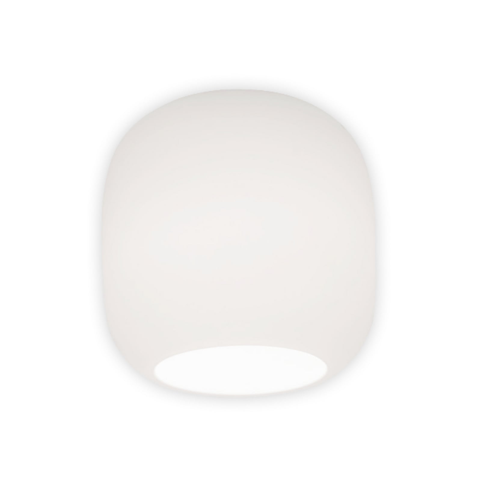 Casablanca Murea plafoniera, bianco opale, Ø 25 cm