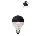 Izzó LED 2,8W Globe Ø95 Topforspejlet E27 Black - Globen Lighting