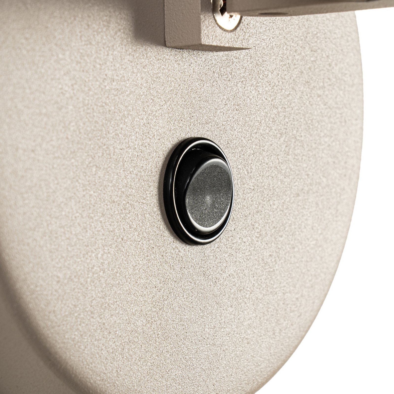 Silka fali lámpa, 14 cm, bézs, rugalmas, dugasz - Lucande