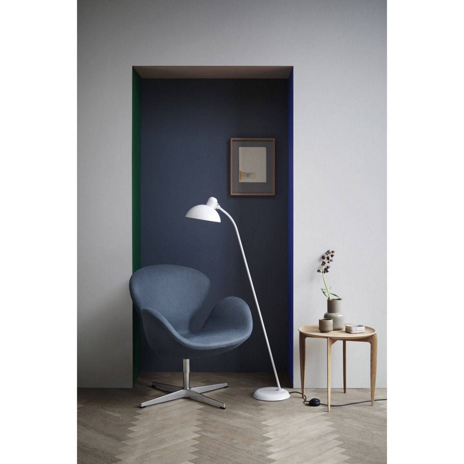 KAISER idell™ 6556-F Floor Lamp Black - Fritz Hansen