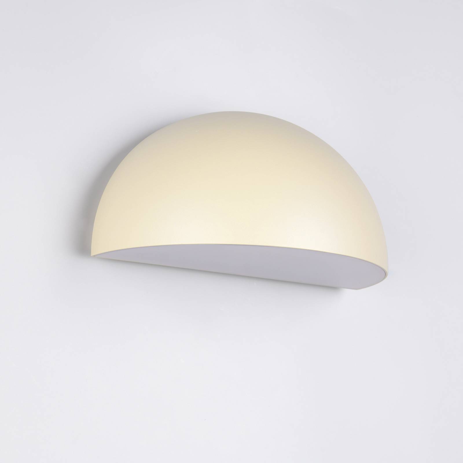  Trio Lighting Außenwandleuchte Maas, Creme, Breite 27 Cm, Metall, Ip44 