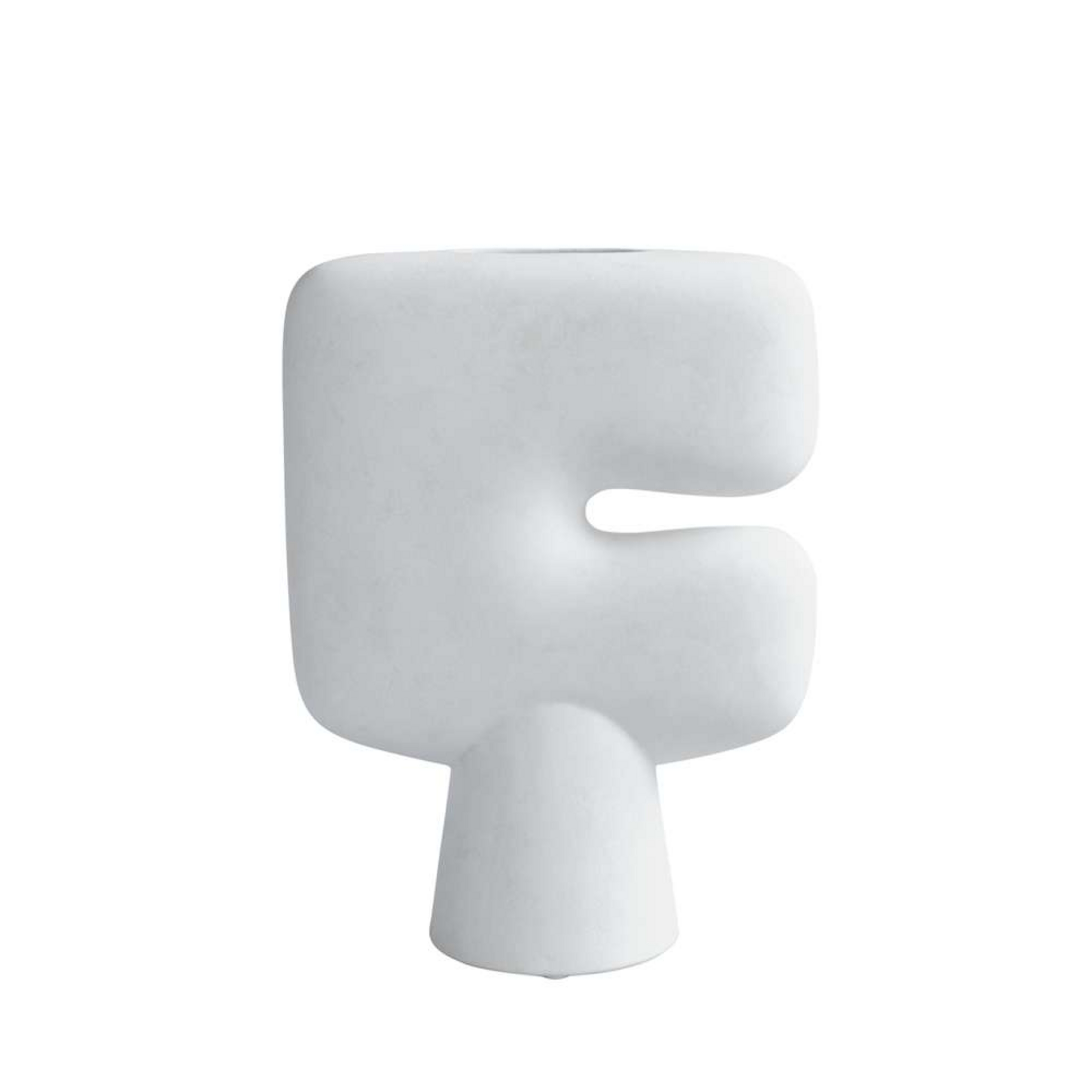 Tribal Vase Big Bone Blanc - 101 Copenhagen
