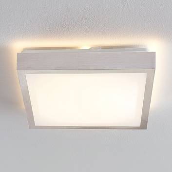 Lindby Margit lampa sufitowa LED alu kątowa 32cm