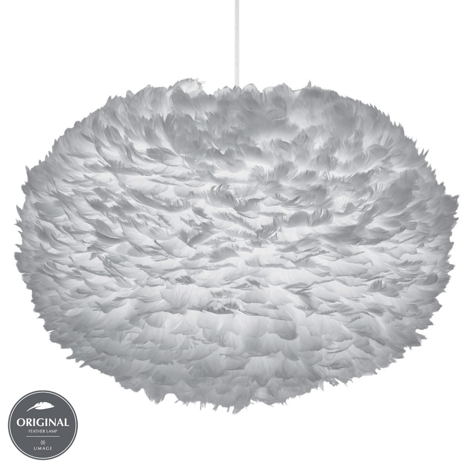 UMAGE Eos X-large lampă suspendată gri deschis