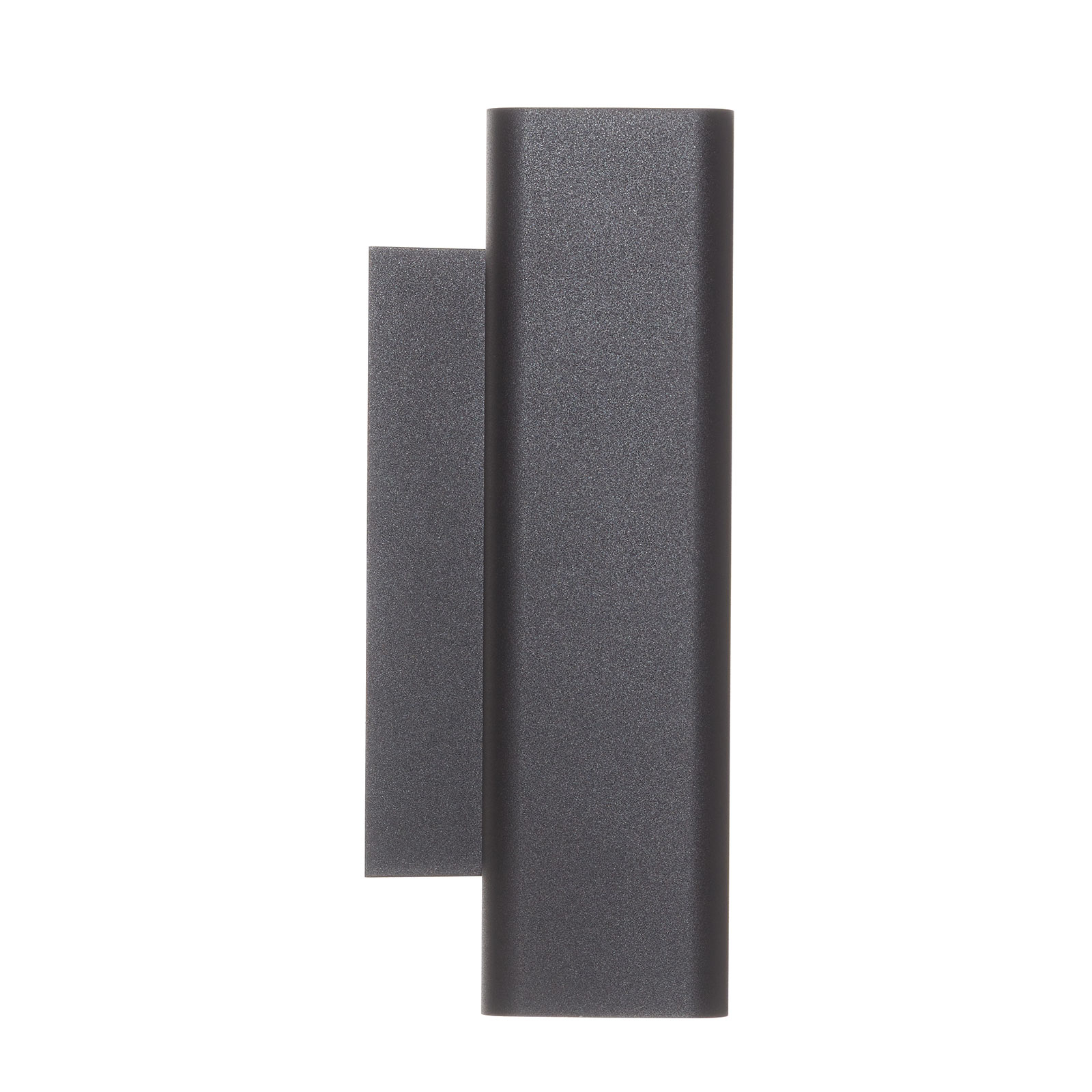 BEGA Studio Line wall slim black/aluminium 22 cm