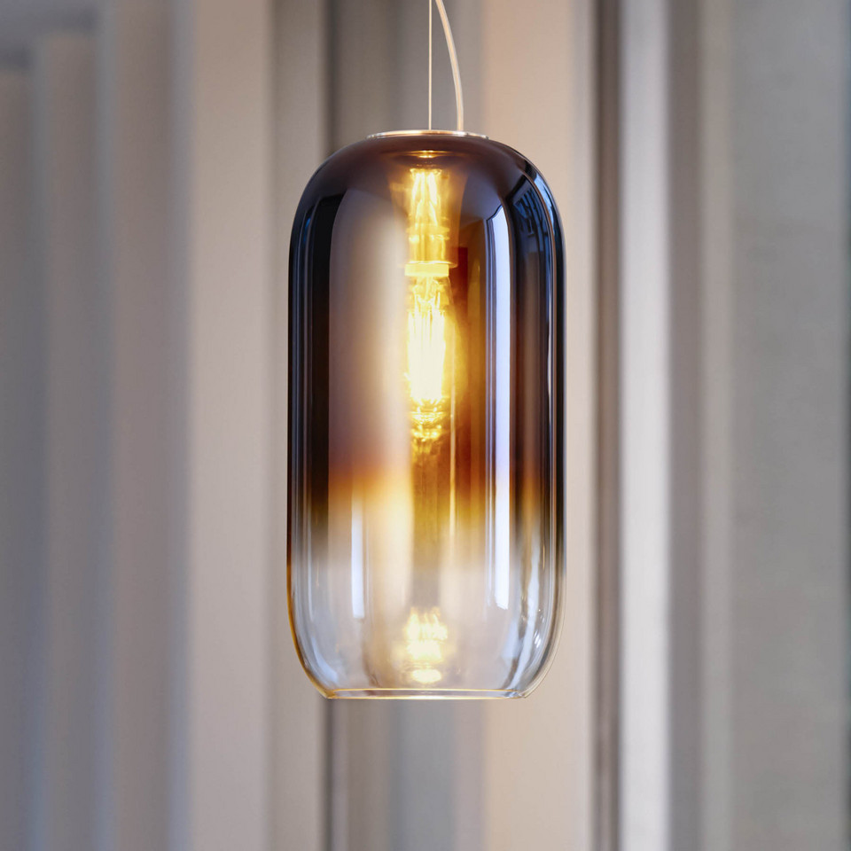 Artemide Gople Taklampa Blue Sapphire/Black, blå från Artemide