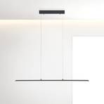 PURE LED-Hängeleuchte Lite, anthrazit, 100 cm, CCT, dimmbar