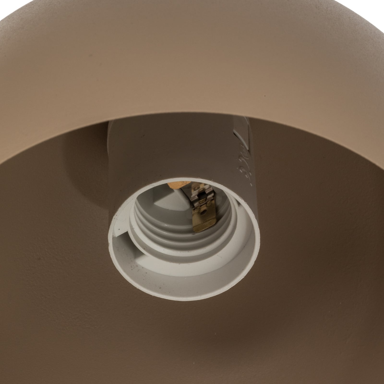 Sool pendant light, beige, Ø 15 cm, 1-bulb, metal, E27 Sool pendant light, beige, Ø 15 cm, 1-bulb, metal, E27