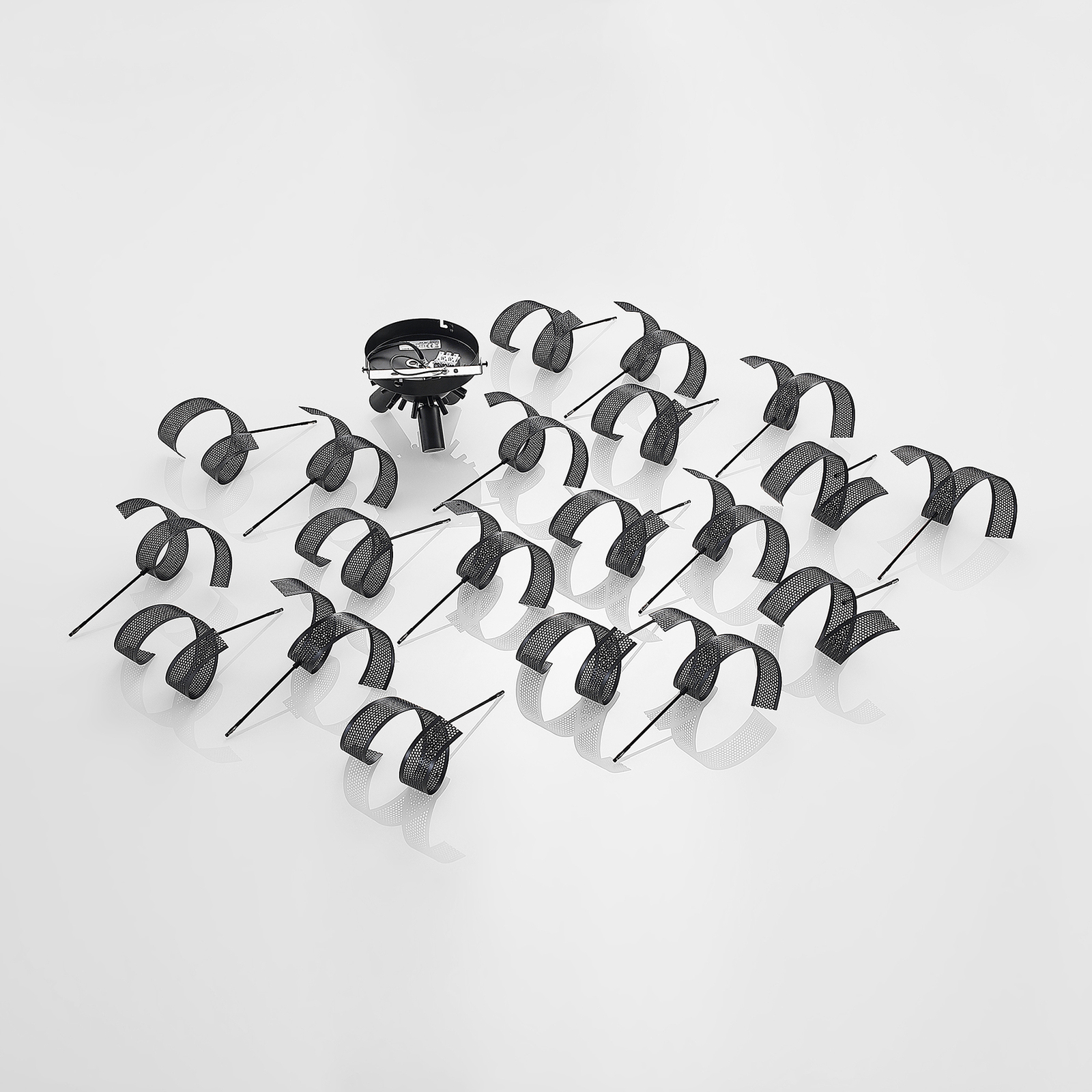 Lindby Omina taklampe, svart