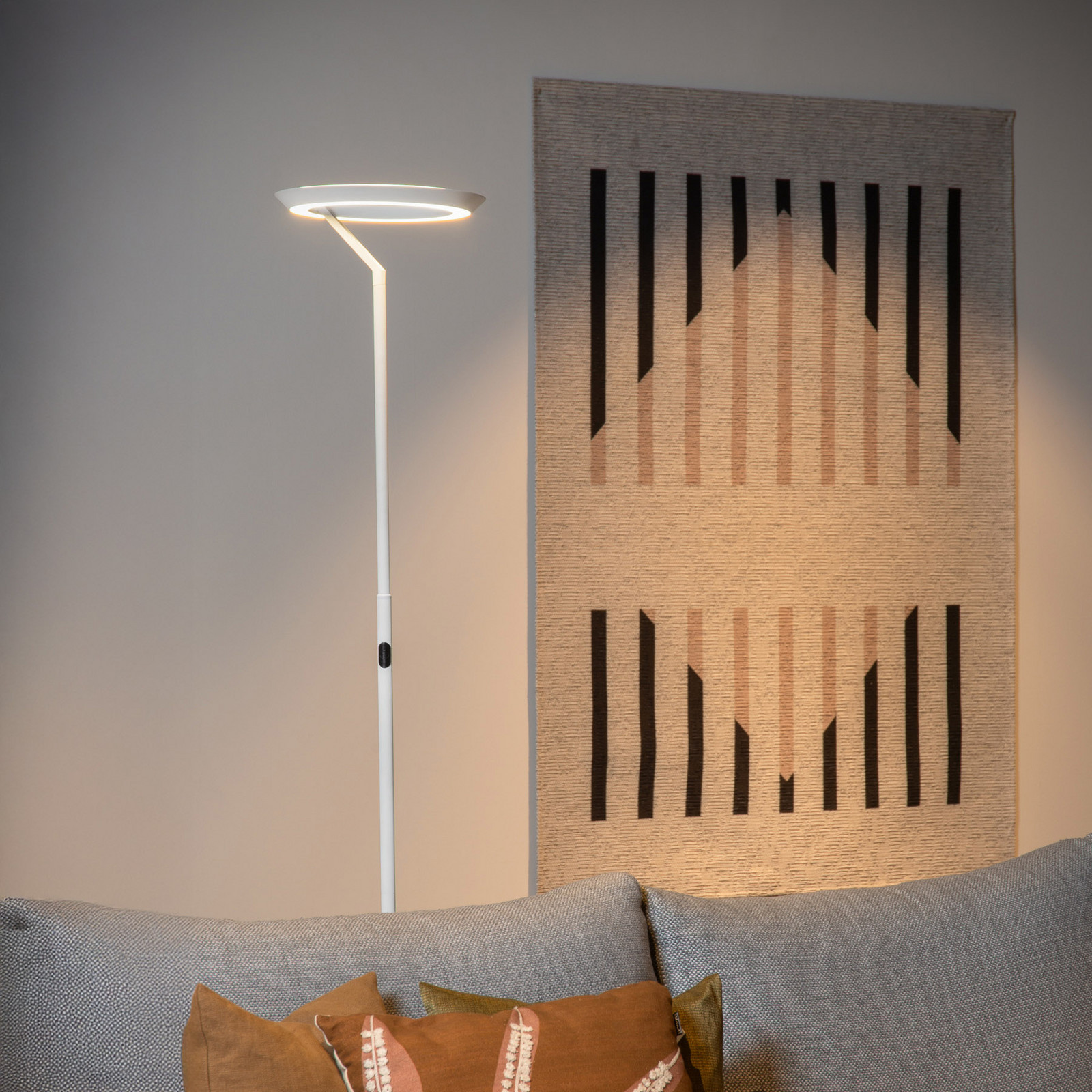 Lucide Lampadar LED Celeste albă înălțime 174 cm metal - Camera de zi / sufragerie - Modern