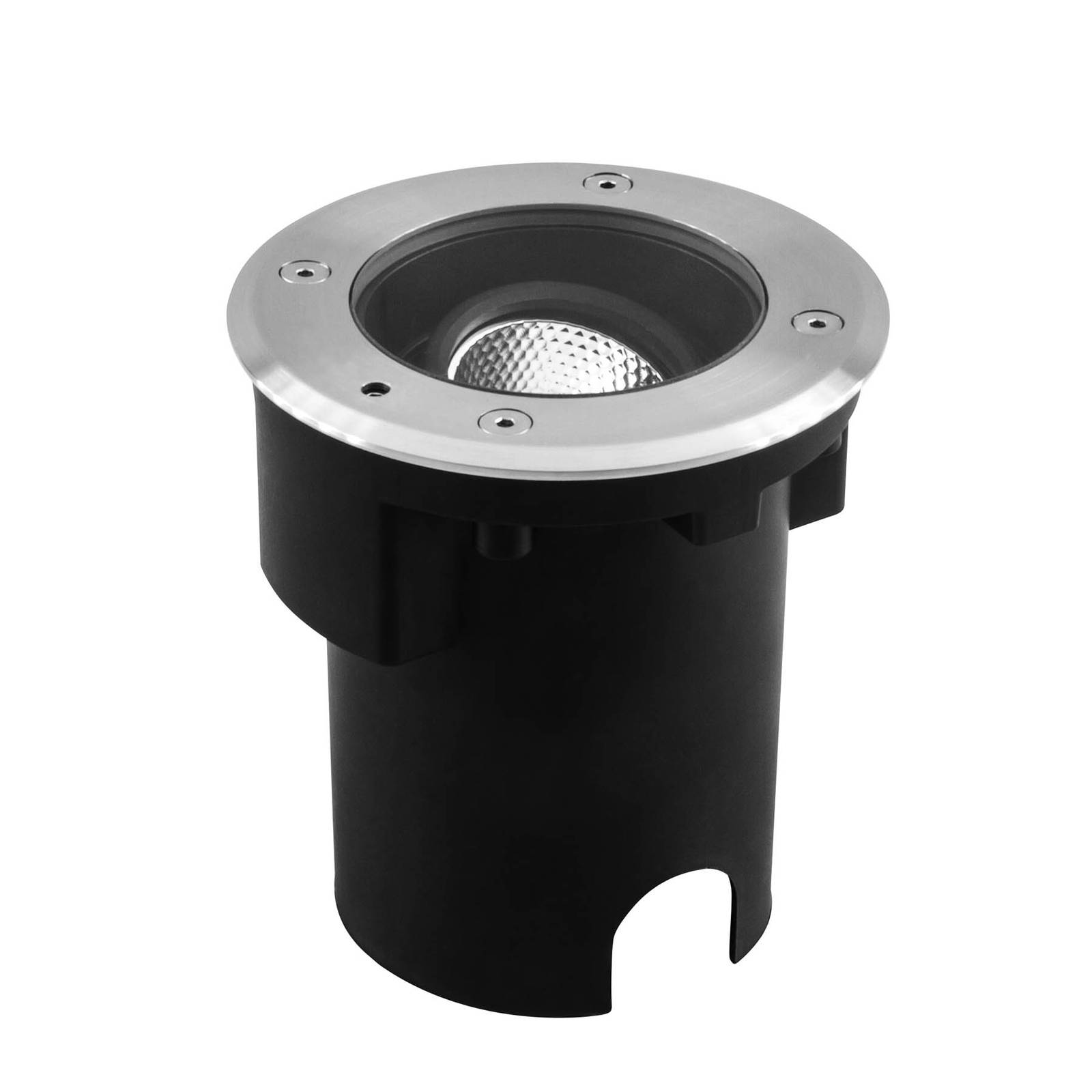 EVN Pentola recessed stainless steel Ø13.5cm 3000K - Recessed Floor Light - Recessed Light - Modern - Silver
