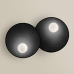 LEDS-C4 Trip wall light 2-bulb black