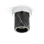 Lampa sufitowa Miss Marble, kolor popielaty/chrom, GU10 MR11