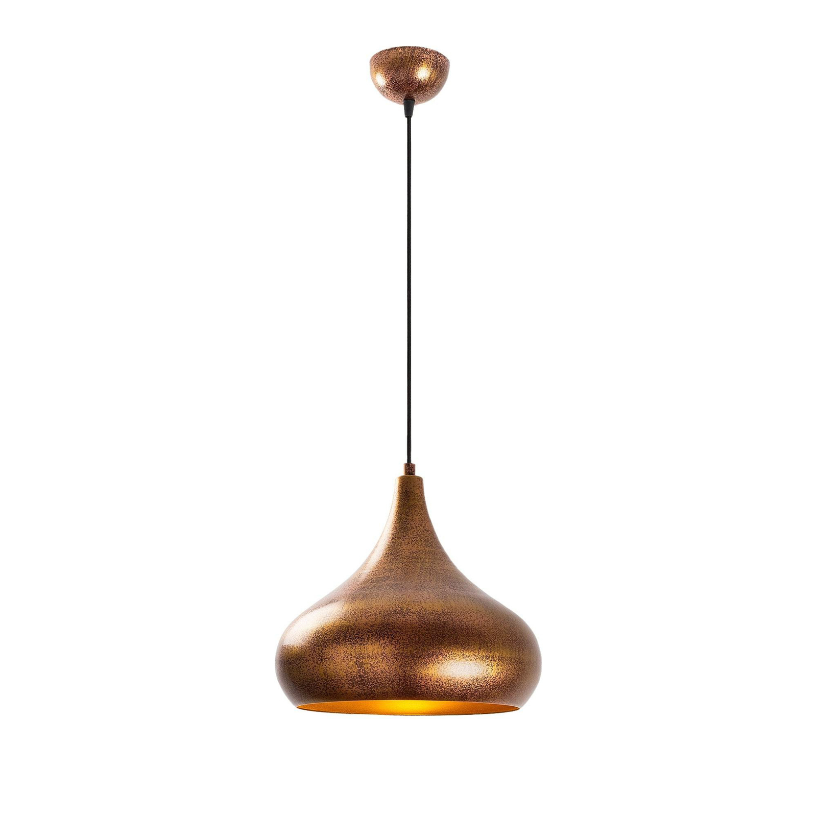 Muba 11550 hanglamp, brons gepolijst, metaal, Ø 26 cm