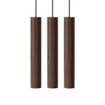 Chimes Cluster 3 Lustră Pendul Dark Oak - UMAGE