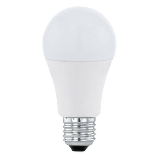 LED-lampa E27 A60 11 W, varmvit, opal
