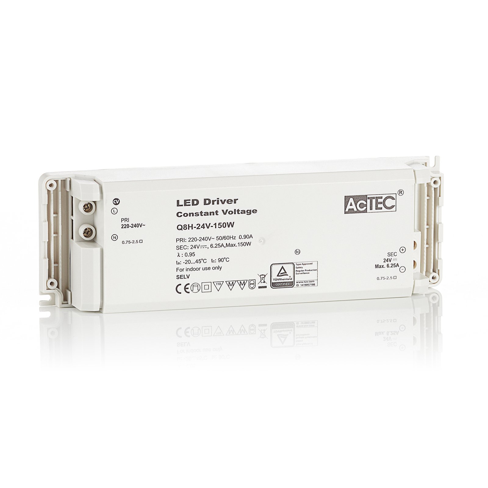 AcTEC Q8H LED driver CV 24V, 150W