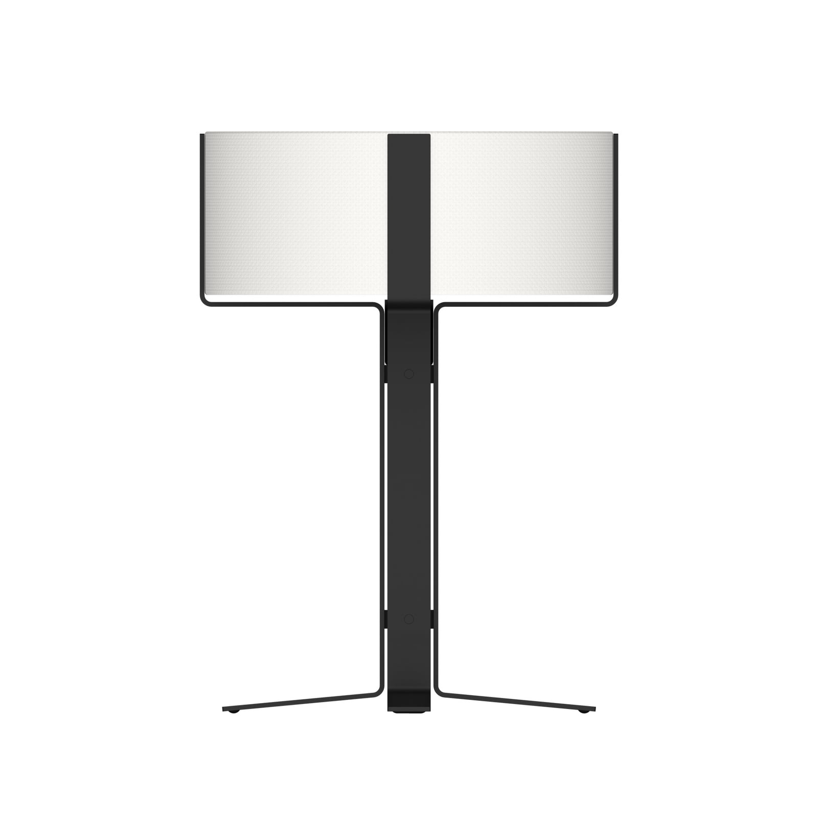 OKOLO asztali lámpa, fekete, 50 cm, fém/textil, E27-LED – GRUPA