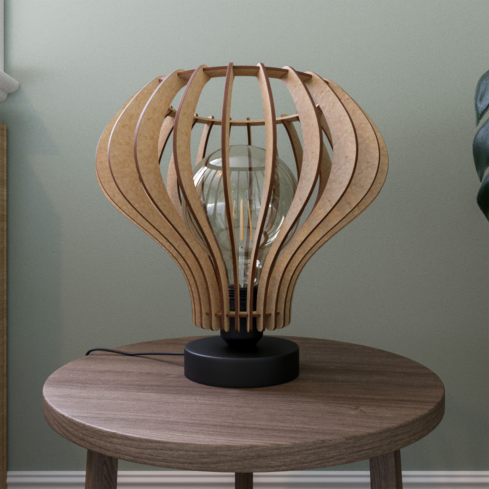 Envostar Faje table lamp made of birch plywood