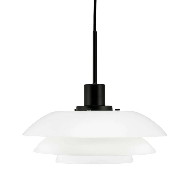 Dyberg Larsen - DL31 Pendelleuchte Opal/Black DybergLarsen