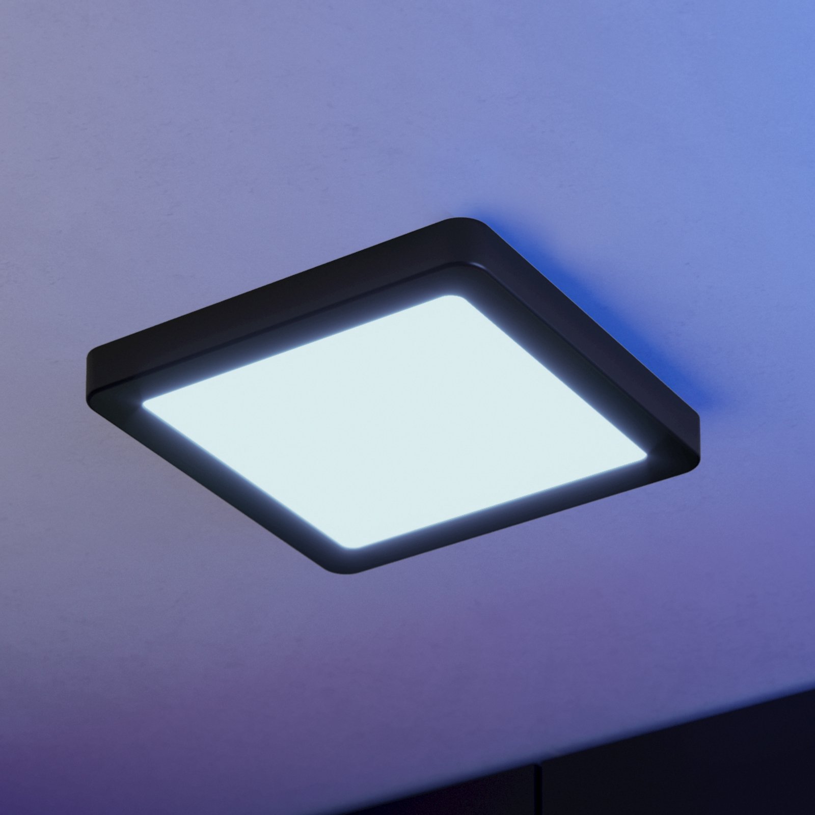 EGLO connect Smart-LED-Aufbauleuchte Fueva 6-Z, schwarz,22cm
