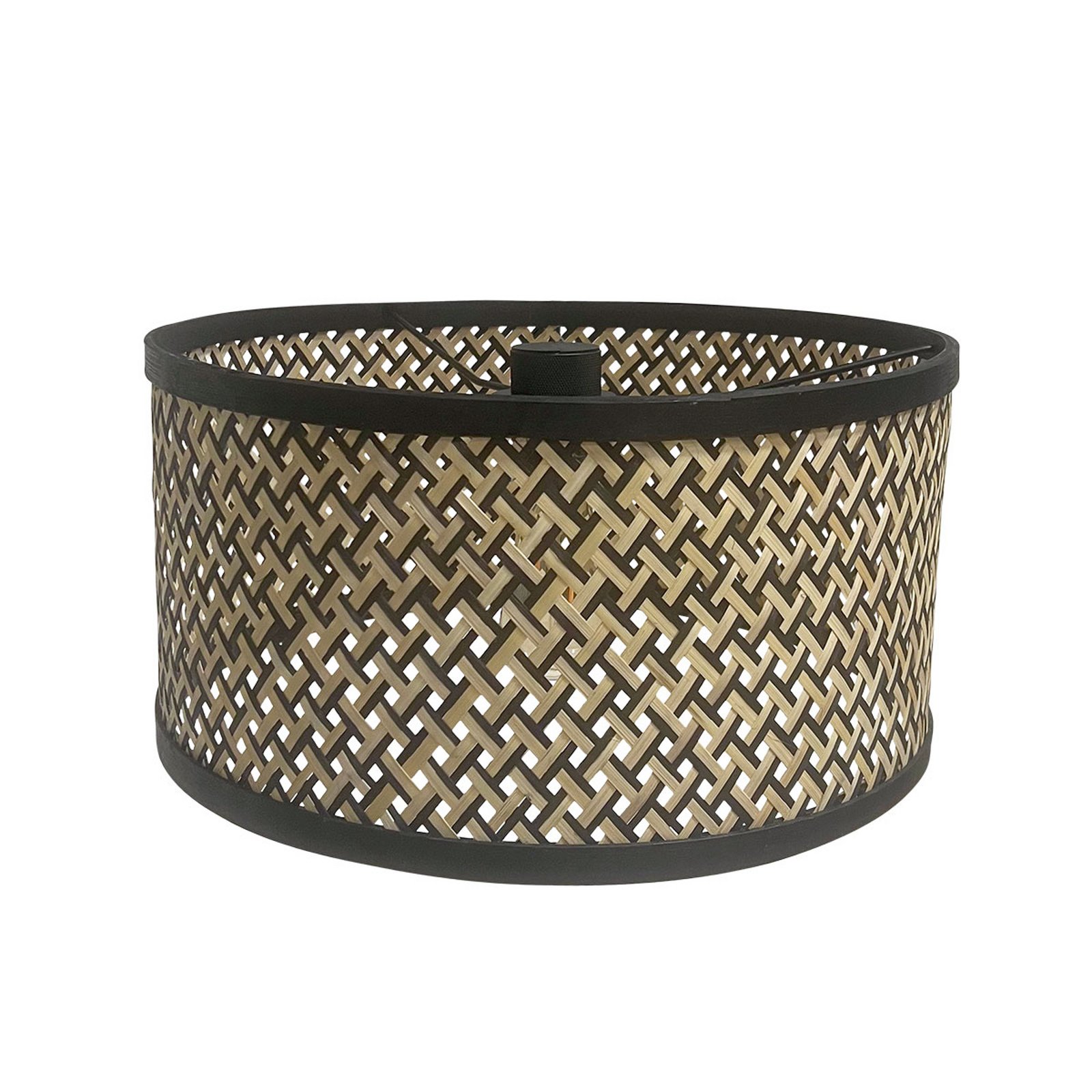 Põrandalamp Bloeba, must/tumepruun puit, kõrgus 165 cm, puit