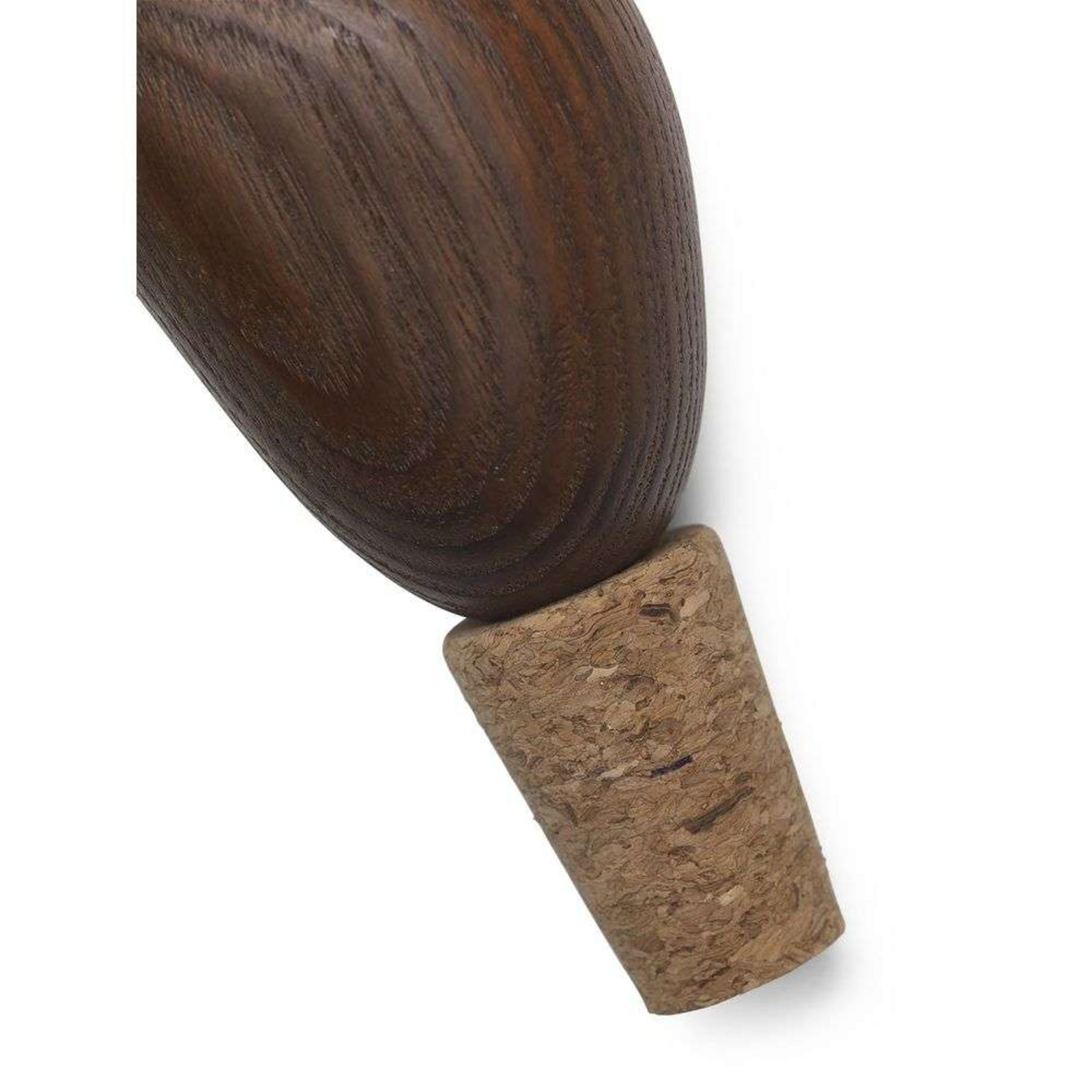 Cairn Wine Stoppers Set of 2 Dark Brown - ferm LIVING