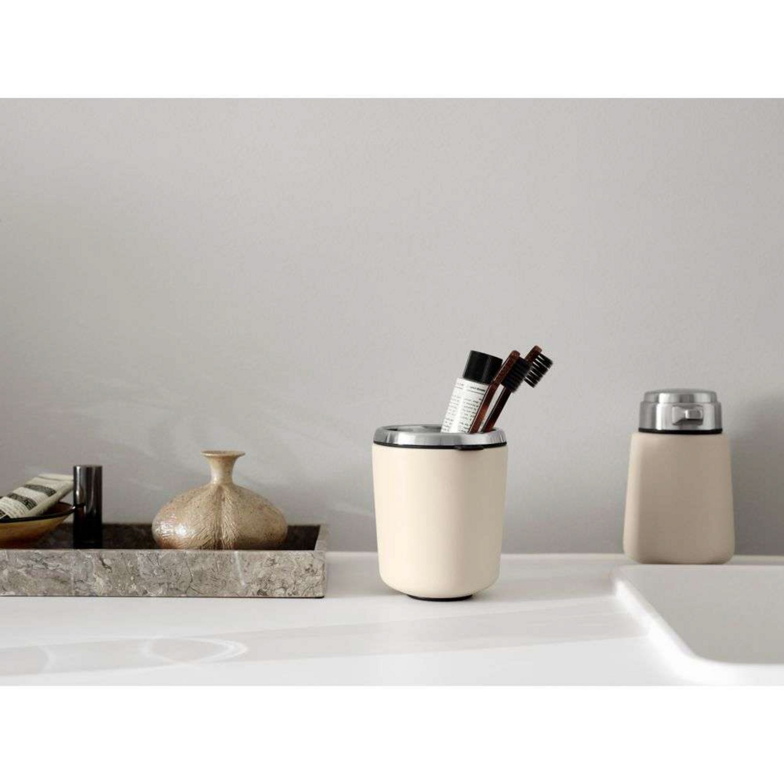 Vipp7 Toothbrush Holder Beige - Vipp