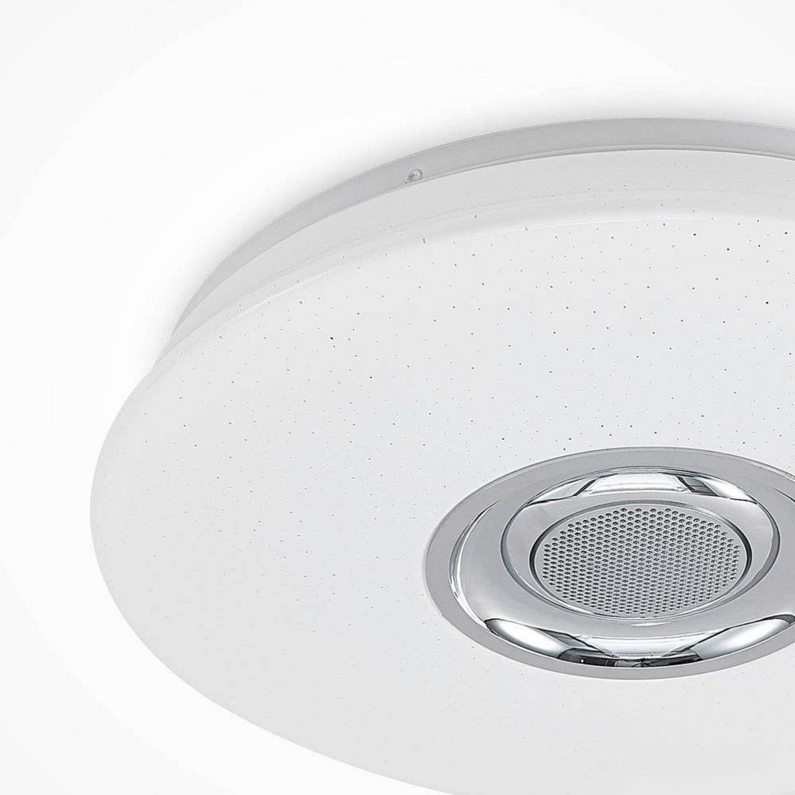 Elpida LED Ceiling Lamp w/Speaker Opal - Lindby