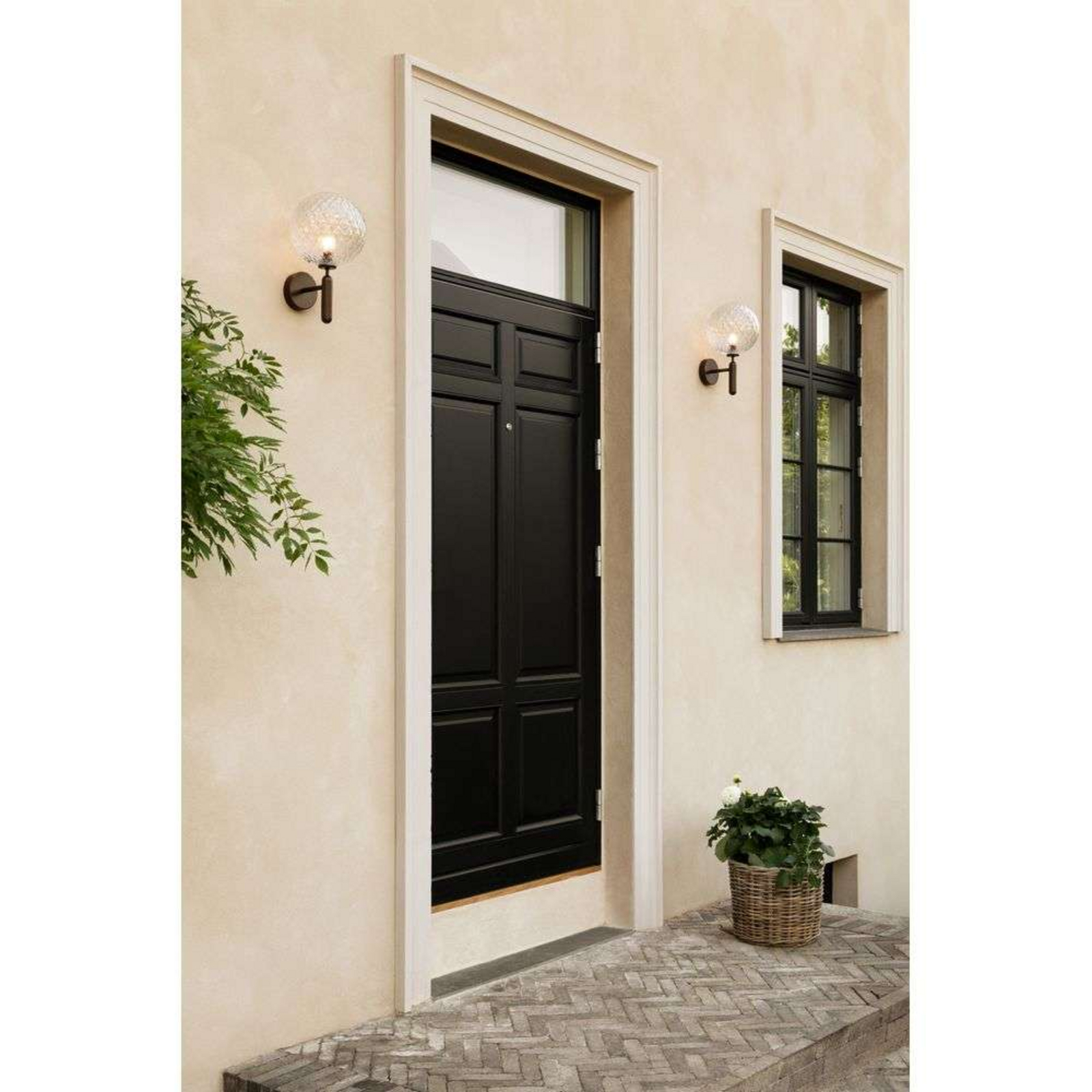 Miira Aplica de Exterior Dark Bronze/Optic Clear - Nuura