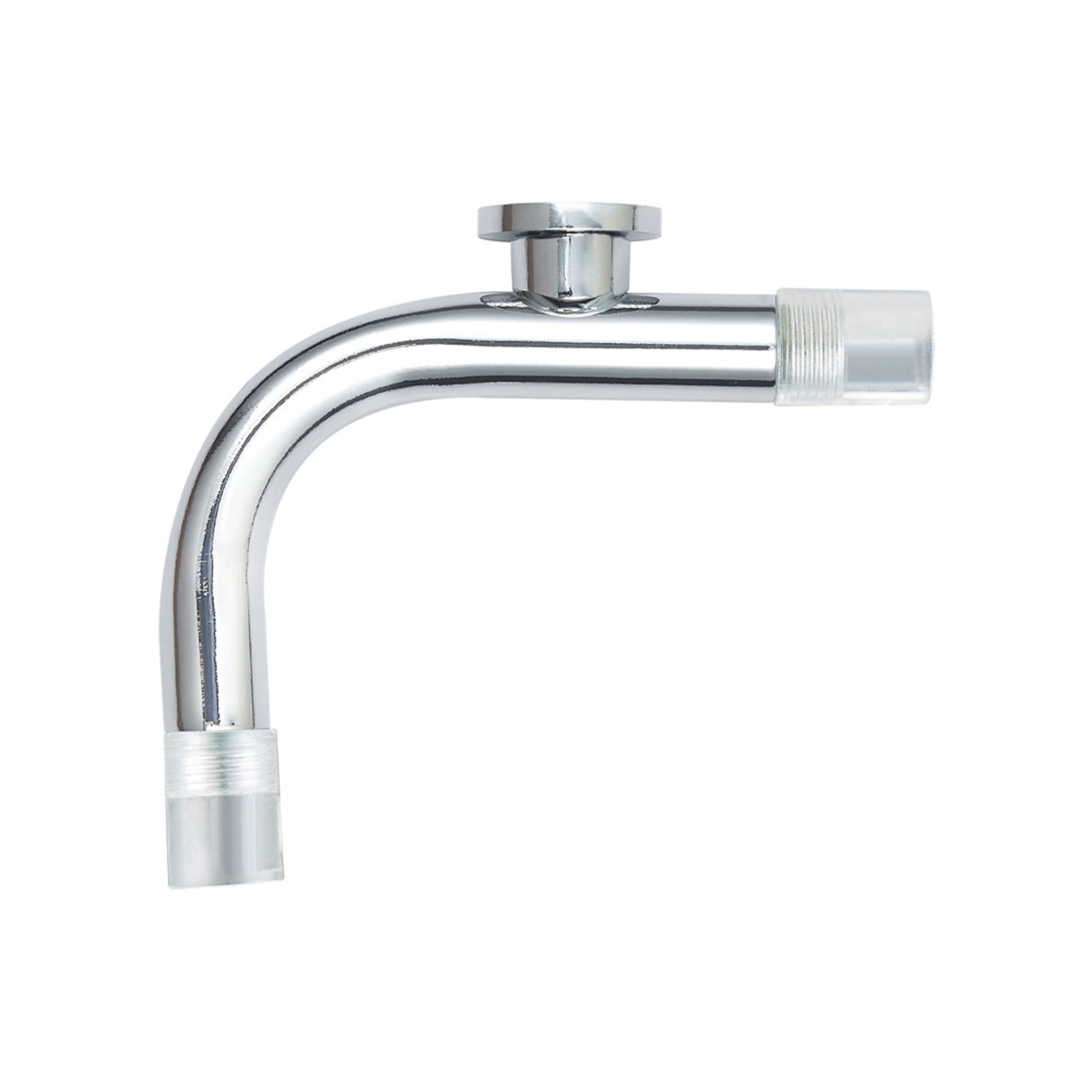 912537 Gooseneck for 10/12 mm cables, chrome - Halo Design