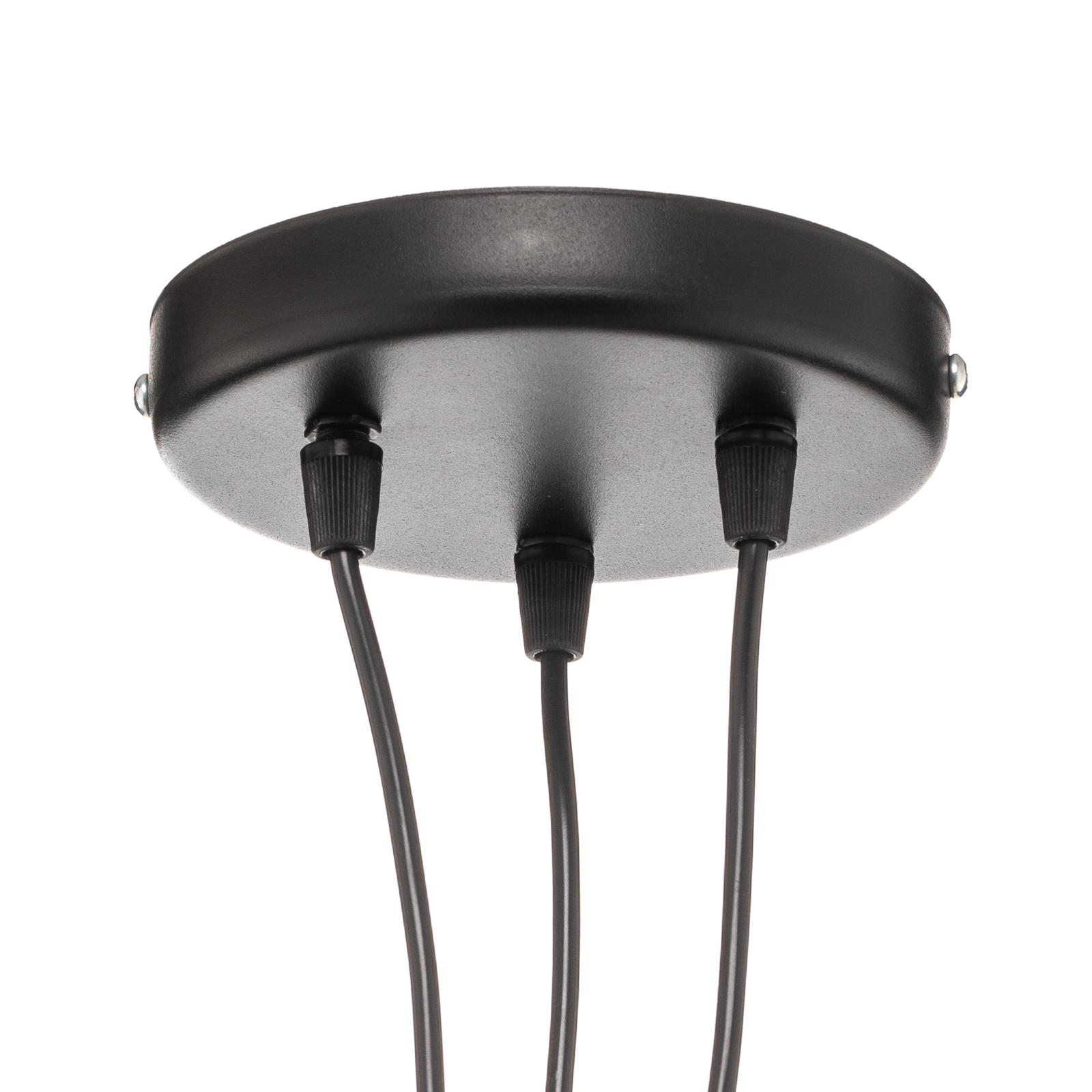 Hanglamp Twiggy, 3-lamps, zwart