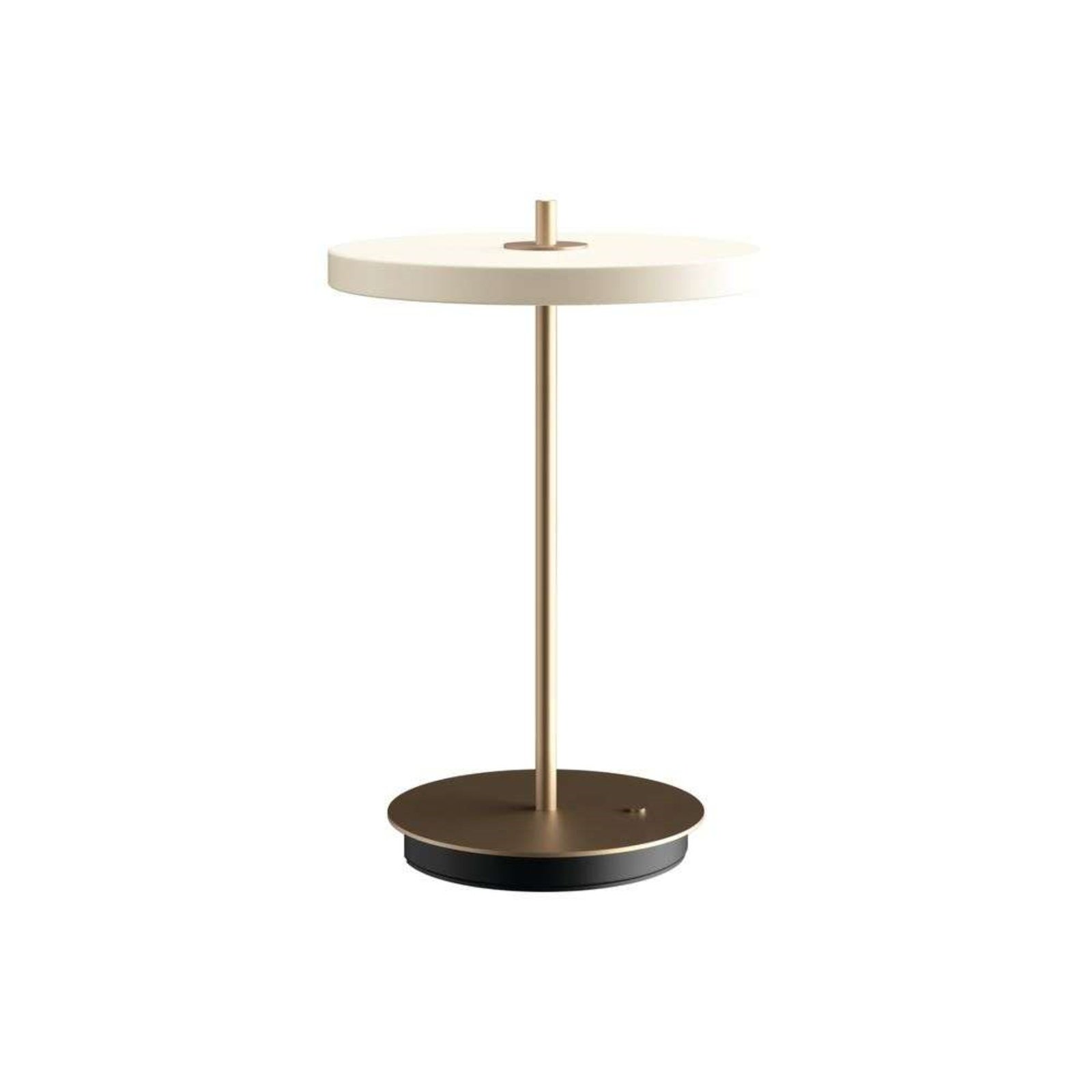 Asteria Move V2 Portable Table Lamp Pearl White - UMAGE