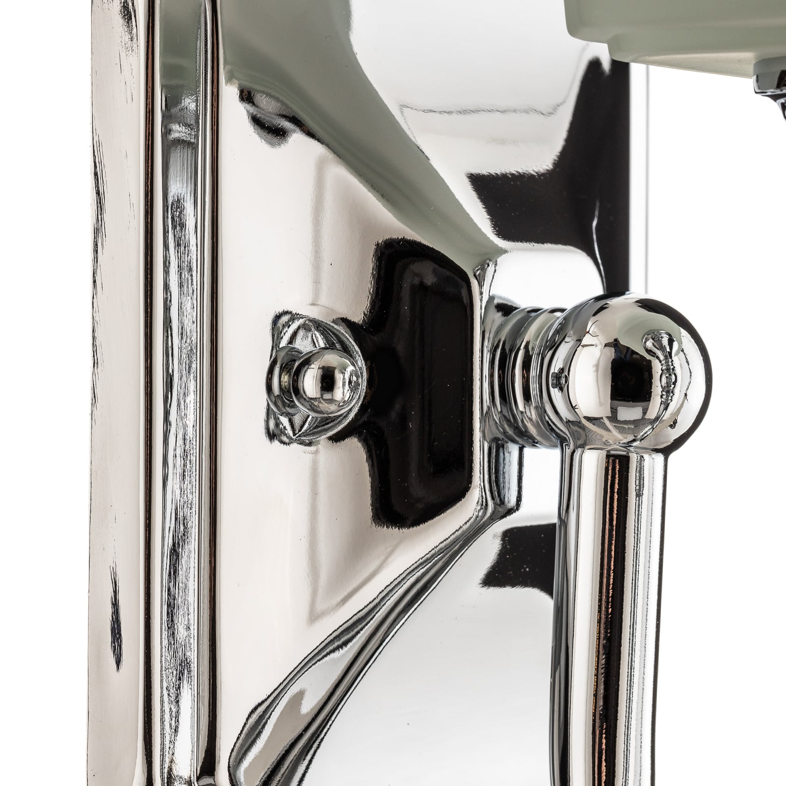 Concord væglampe i krom, bredde 12 cm, IP44 – FEISS Concord væglampe i krom, bredde 12 cm, IP44 – FEISS