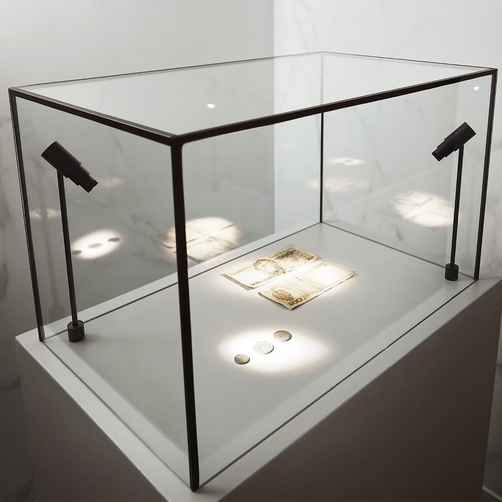 HERA LED Zoom spotlight 1 W/2.2 W 4,000 K, black, for Living / Dining Room, aluminium, energy efficiency: A++, H: 30 cm